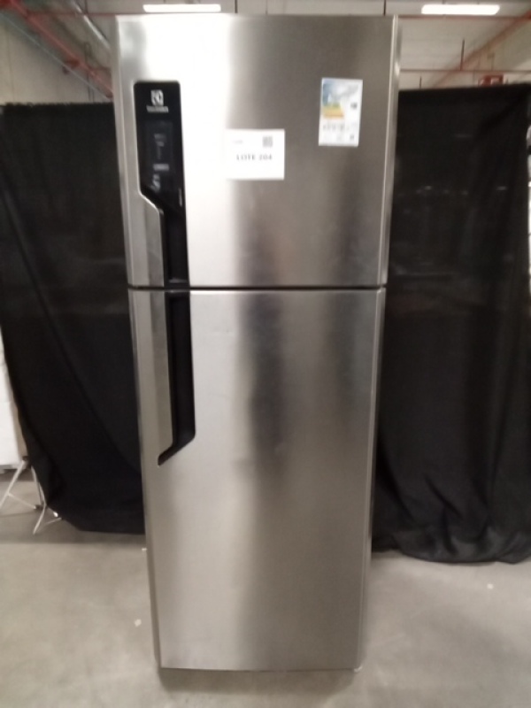 (01) REFRIGERADOR ELECTROLUX FF71S INOX LOOK 480L 220V