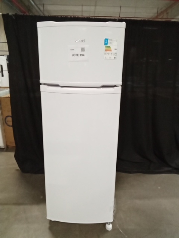 (01) REFRIGERADOR DUPLO 334L CONSUL CRD37 110V BRANCO