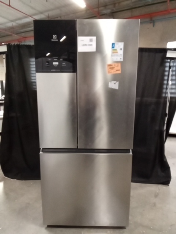 (01) GELADEIRA REF 590L ELECTROLUX IM8S 127V INOX